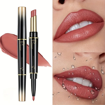 Double-Ended Lip Liner Lipstick Pencil Moisturizing