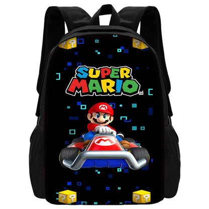 Anime Game Crazy M-M-Marios Backpack School Bags
