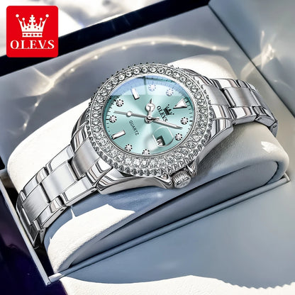 Elegant Original Quartz Waterproof Luminous Automatic Date Watch