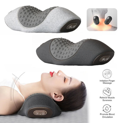 Pillow Cervical Stretcher Heating Vibration Massage