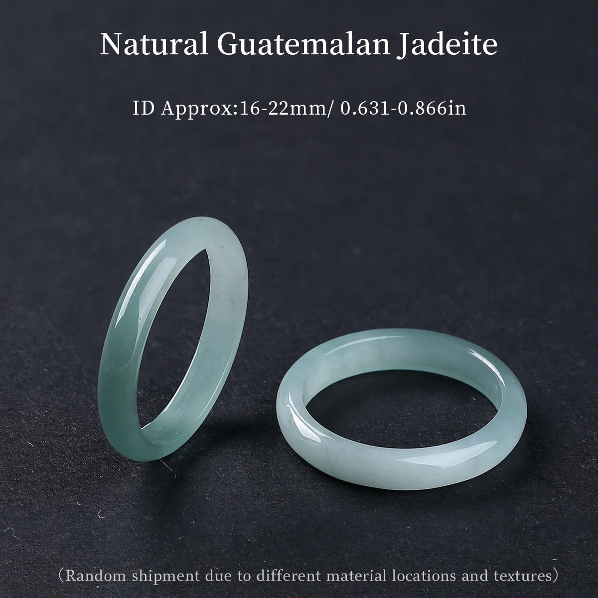 1 Pc Natural Crystal Stone Energy Healing Ring