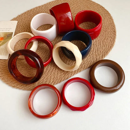 Geometric Irregular Chunky Wide Bracelet