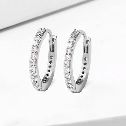 DANA Hoop Crystal Zirconia Earring