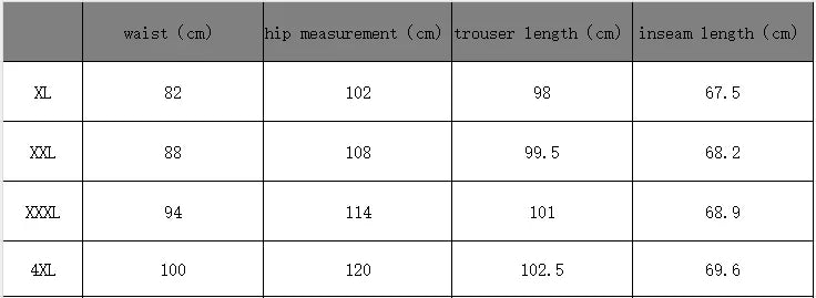 Plus size knitted fabric casual straight leg Pans