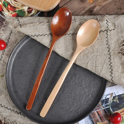 2pcs Wooden Spoon Kitchen Cooking Tools
