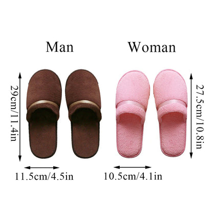 Fur plush Home Flat Slippers