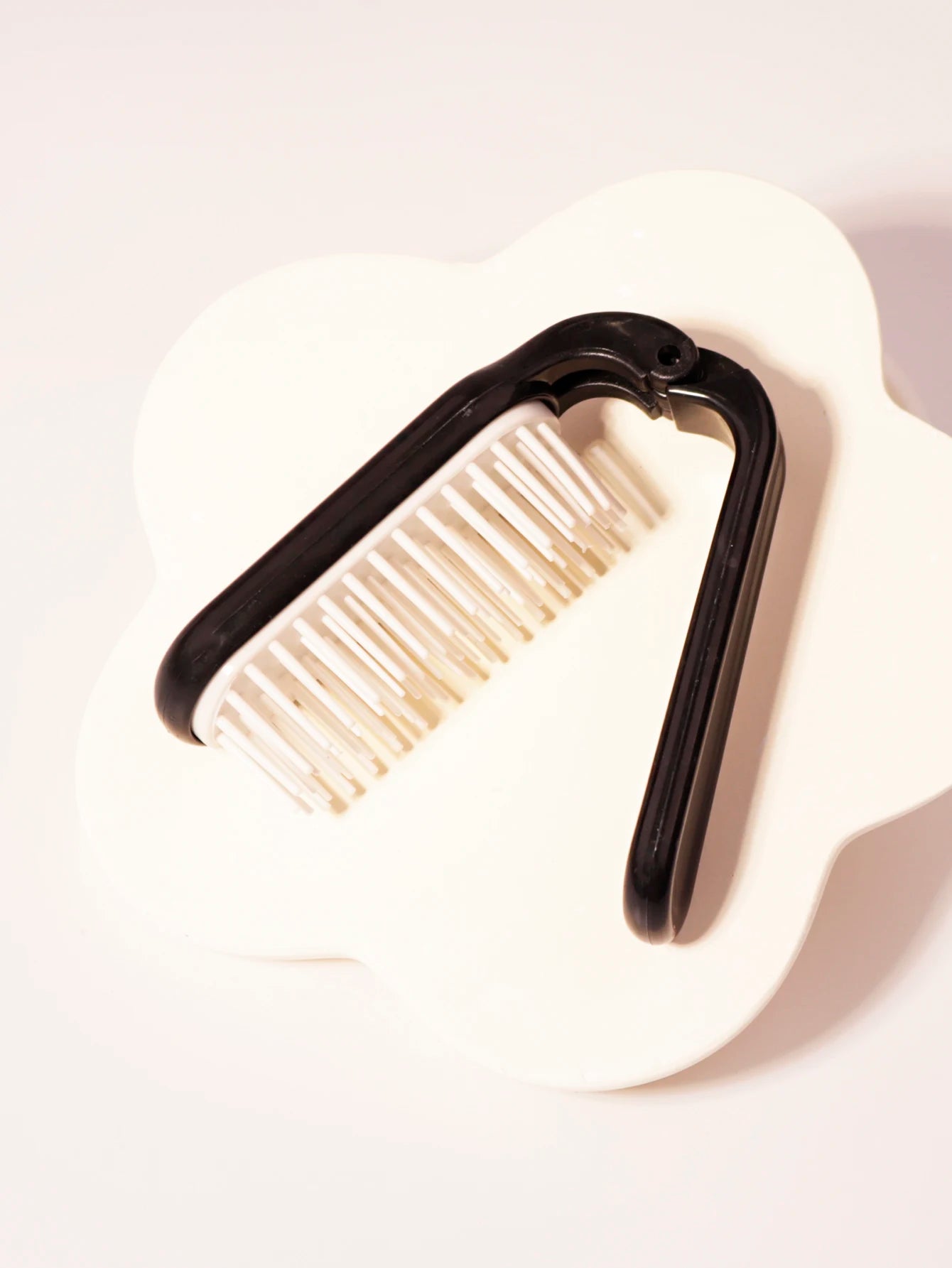 Foldable portable hair comb head hair wigs
