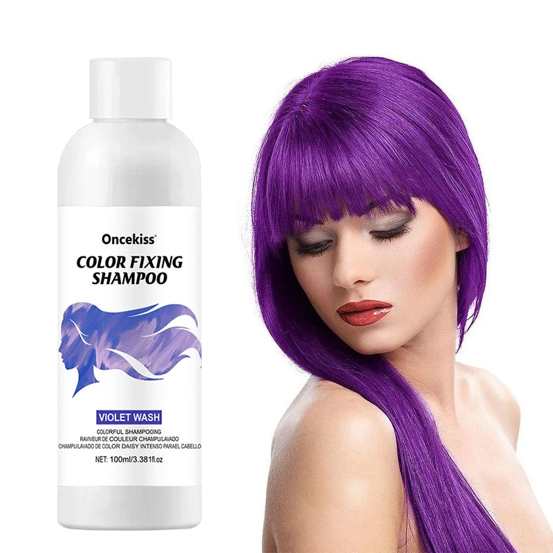 Semi-permanent Hair Color Dye Shampoo Unisex