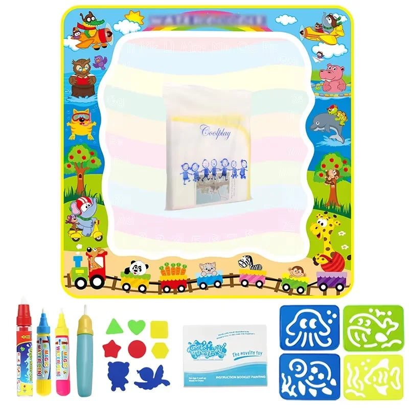 100x80CM Magic Water Drawing Mat Doodle Toys