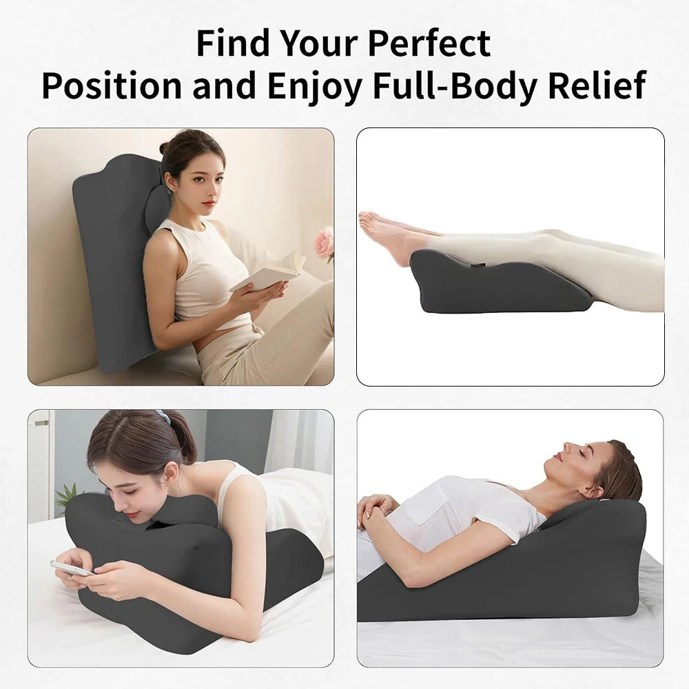 Bed Multifunctional Ergonomic Wedge Pillow