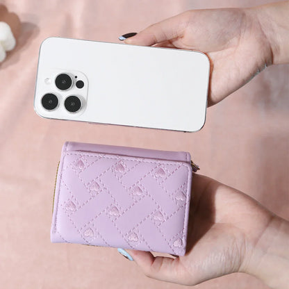 Short Love Buckle Large Capacity CardBag