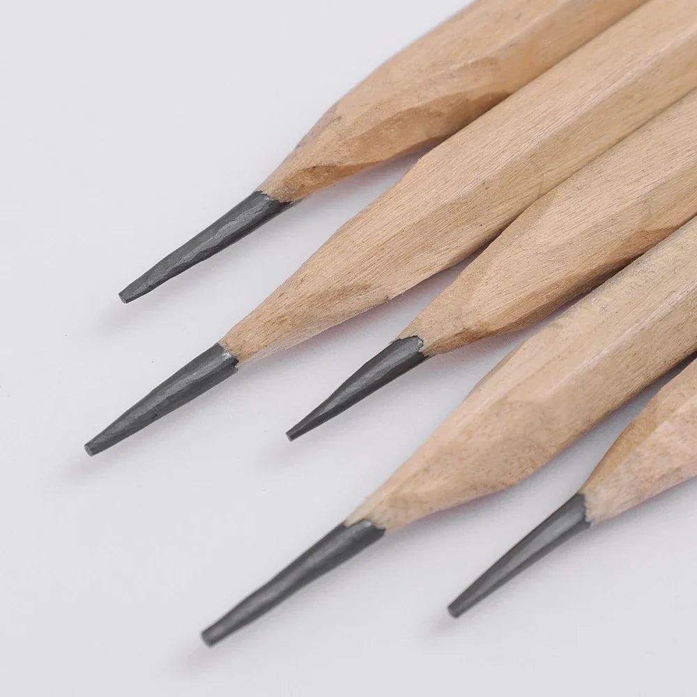 HB Natural Hexagon Wooden Lead Pencils Student Stationary