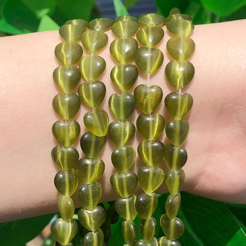 Cat Eye Beads Moon Stone DIY Bracelet