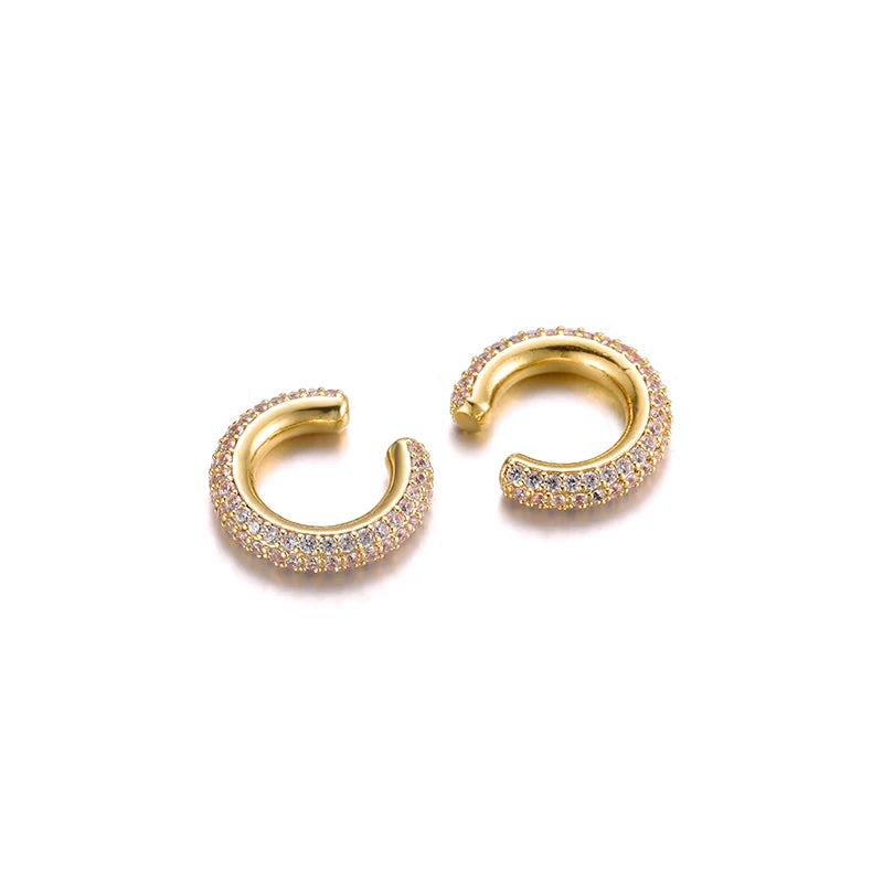 DANA Round C Shape Cartilage Clip Earrings