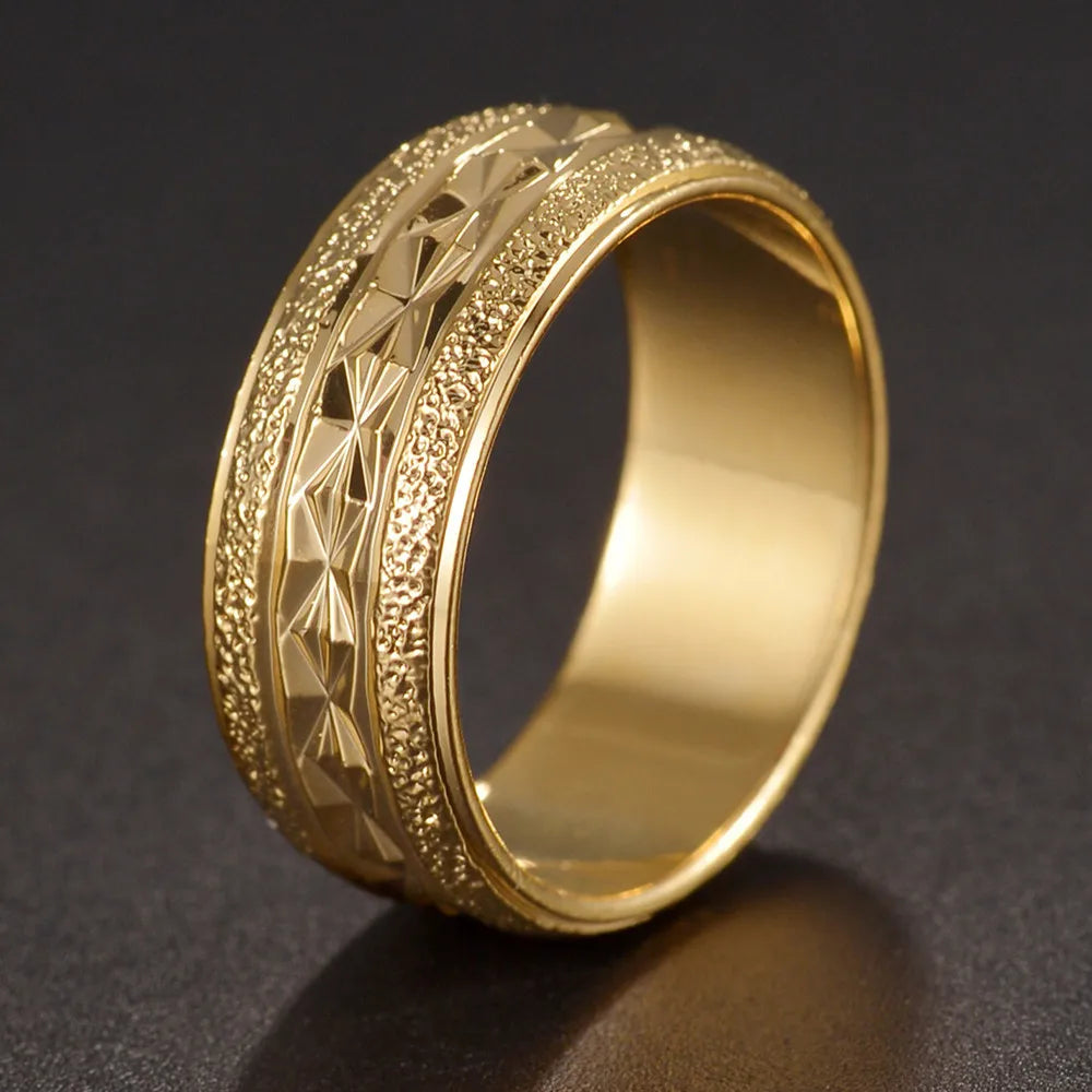 Stainless Steel Matte Rings