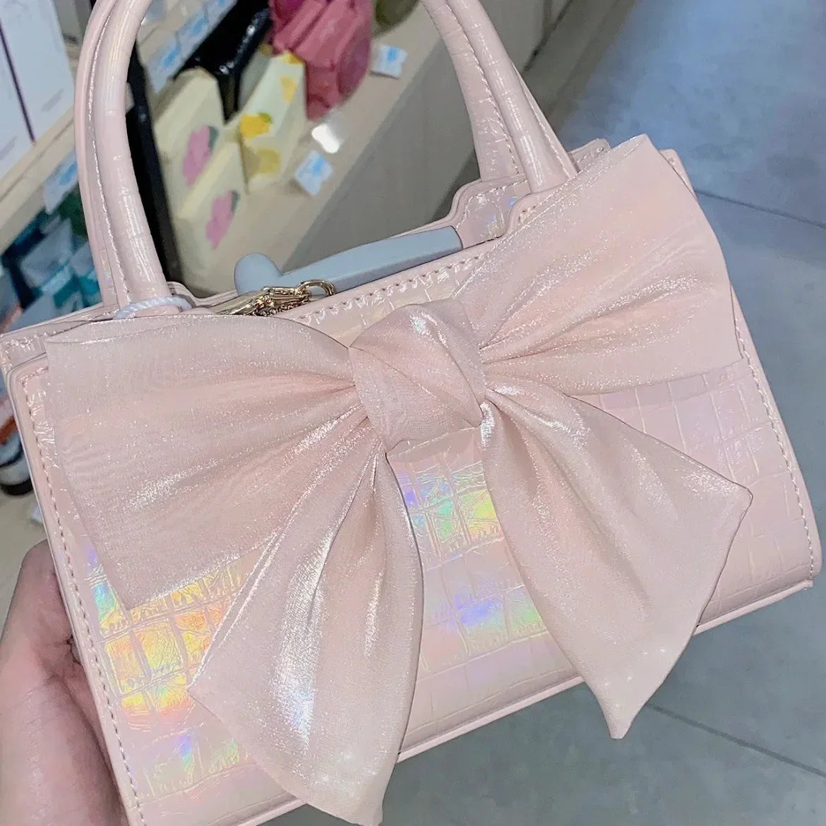 Clutch Purse Small Square Shoulder Messenger Bag