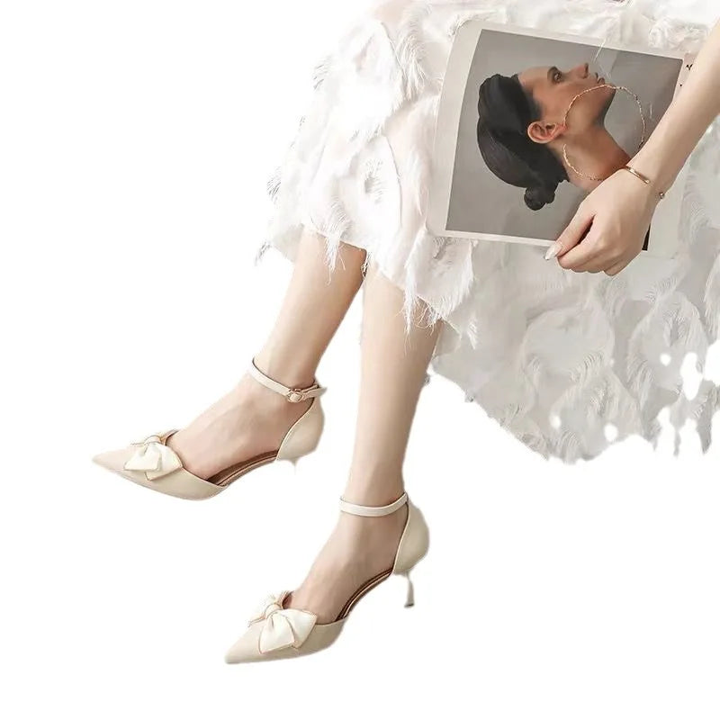 Pointed Toe Butterfly Elegant shoes