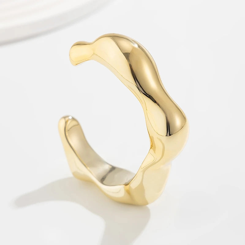 Exaggerated Hip Hop Rock Plastic Cuff Bracelet