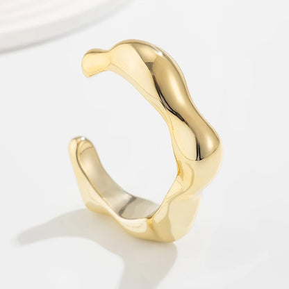 Exaggerated Hip Hop Rock Plastic Cuff Bracelet