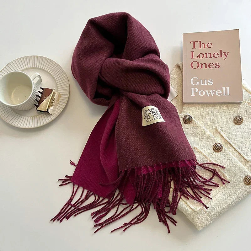Cashmere Scarf Korean Style