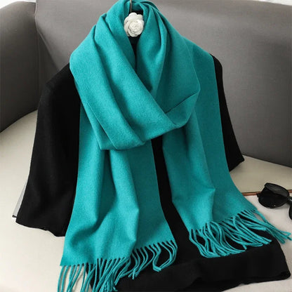 Scarf Warm Thicken Cashmere Shawl Scarves