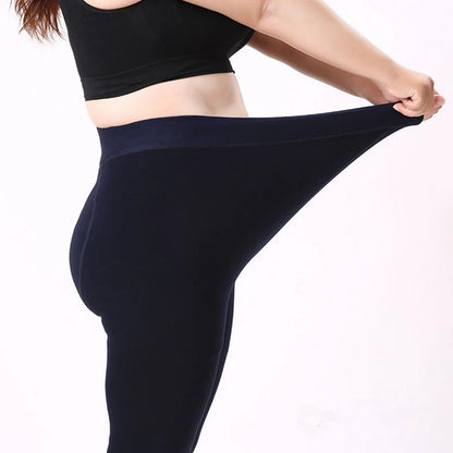 8 Colors S-XXL Winter Warm High Waist Thick Velvet Legging