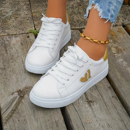 Sports Canvas Breathable Low Cut  Ethnic Style Sneakers