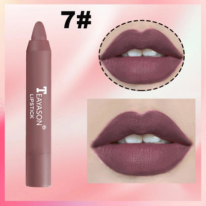 Matte lipstick smudge-proof daily moisturizing lipstick