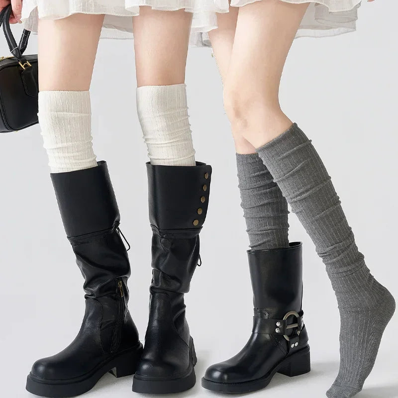 Fall Knee High Stockings Socks