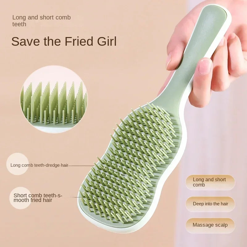 Air Cushion Comb Tangled Hair Comb Hair Brush Massage Anti-knot Reduce Hair Loss