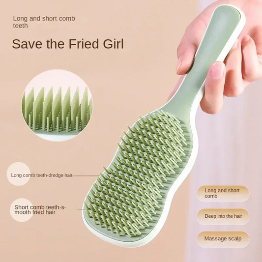 Air Cushion Comb Tangled Hair Comb Hair Brush Massage Anti-knot Reduce Hair Loss