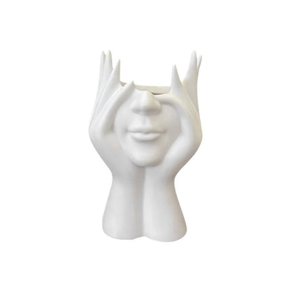 Human Body Storage Pen Holder Makeup Brush
