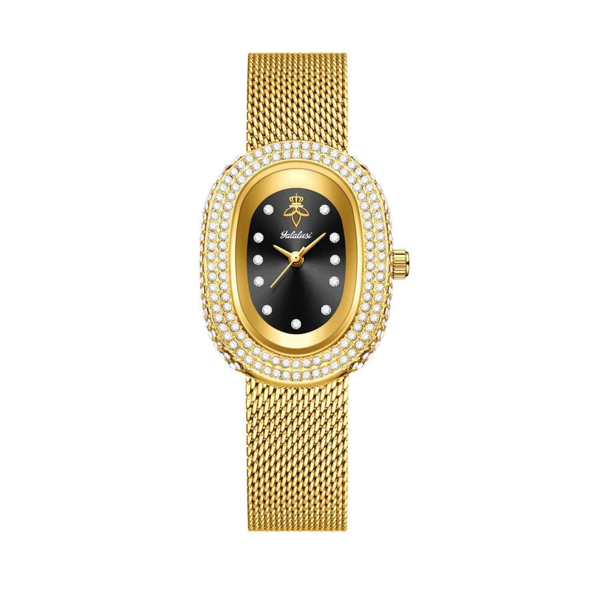 Minimalist Oval Dial Elegant Bracelet Watch
