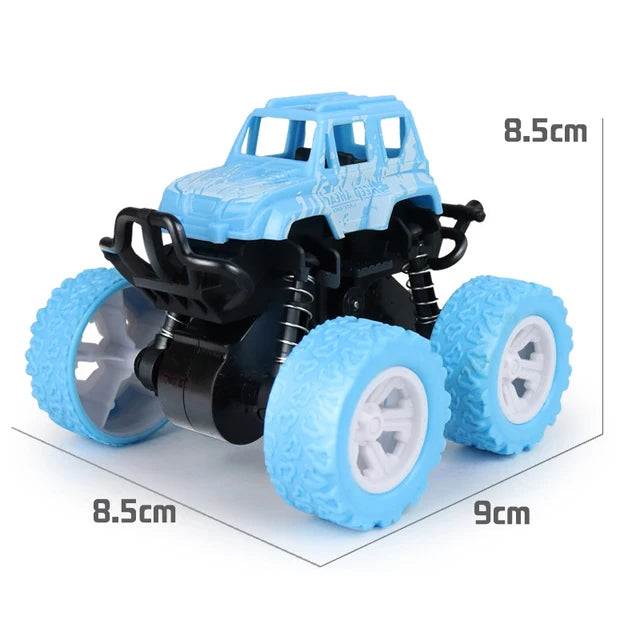 Car Four-wheel Drive Off-road Vehicle Stunt Dump Cars Double-Side Toy