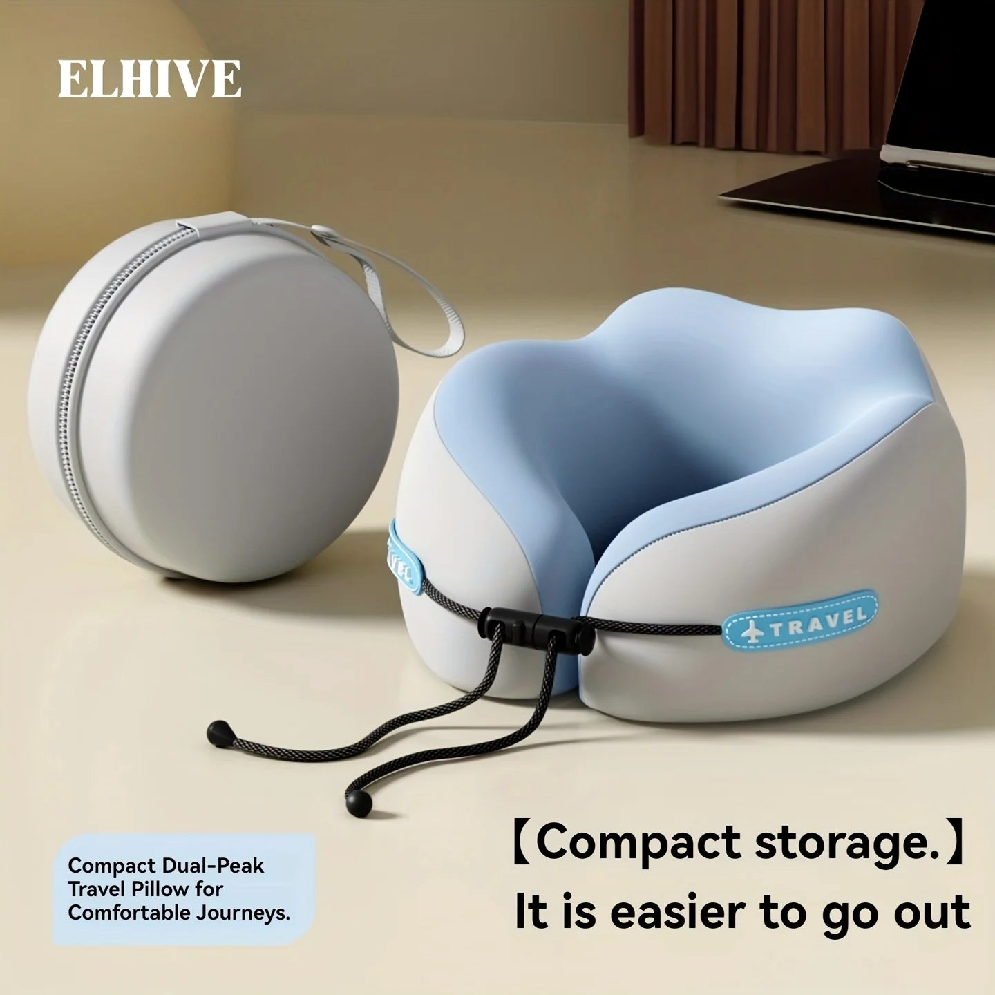 U Shaped Memory Foam Neck Pillows Neck Massage