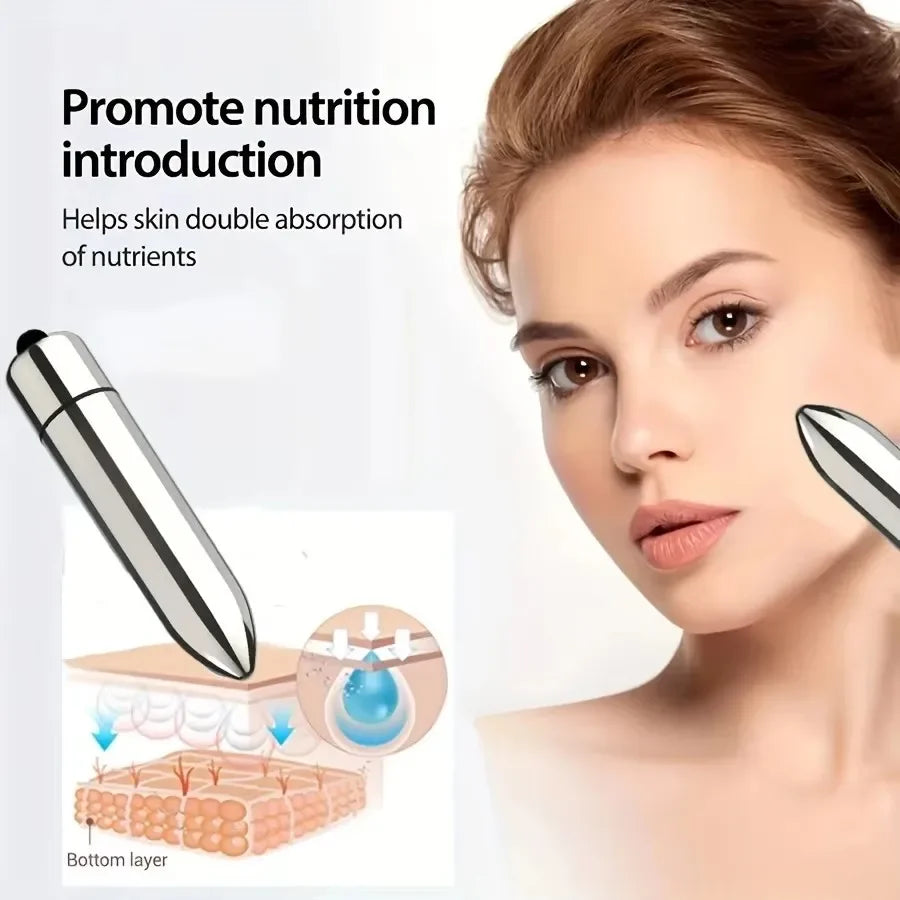 1pc Mini Vibrating Massager Facial And Eye Massage