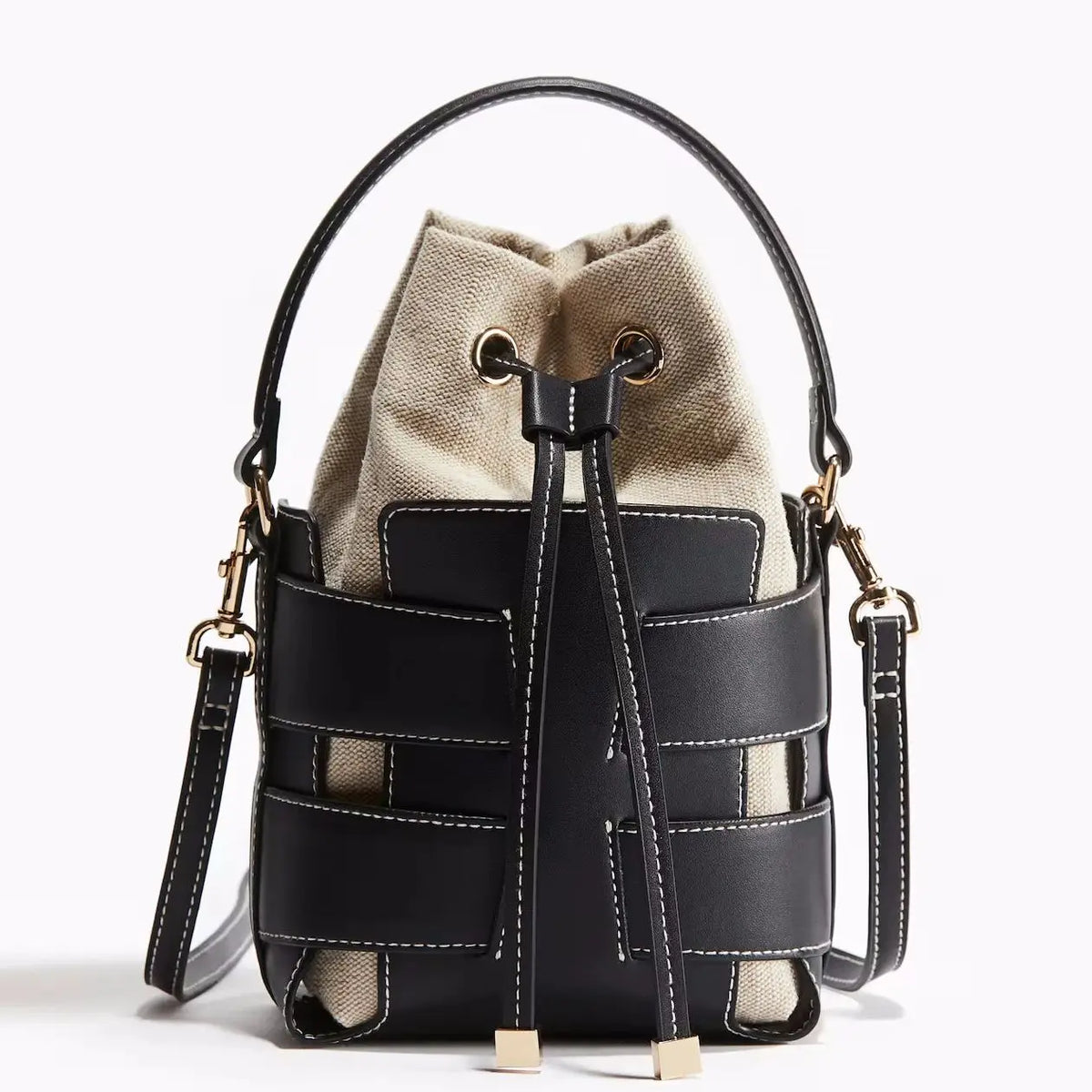 Crossbody Bucket Luxury Design Hollow Out Handbags