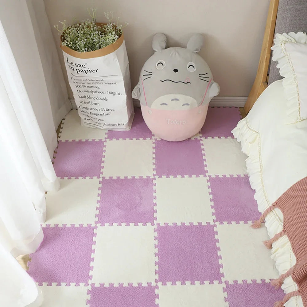 Soft Plush Children's Mat Babe Toys Eva Foam Puzzle Carpet