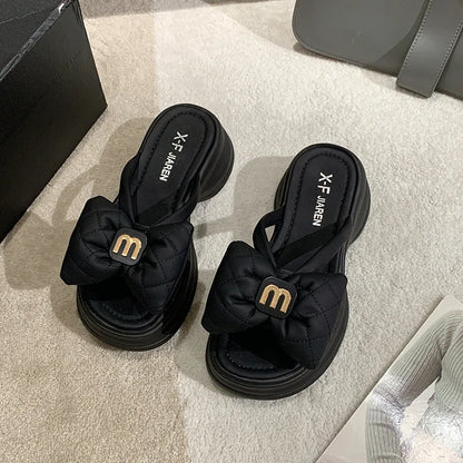 High Heels Leisure flower Slipper