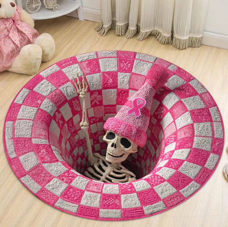 Fantasy Dragon 3D Printed Round Rug Carpet