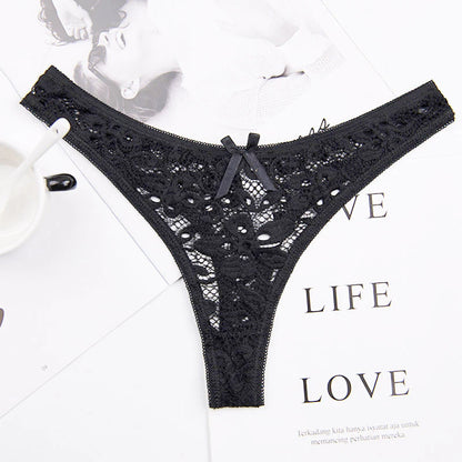 Sexy Lace Silk Underwear Cotton Crotch Lingerie