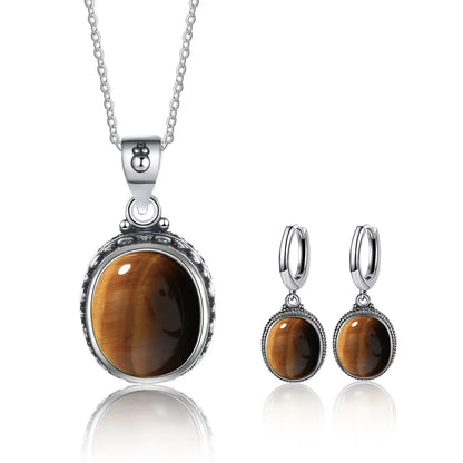 925 Sterling Silver Natural Labradorite Earrings