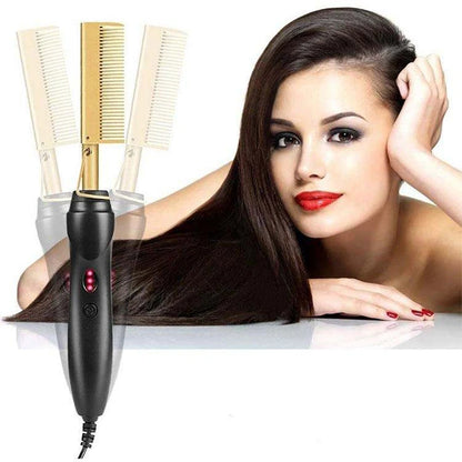 Hot Selling 2-In-1 Straight Hair Comb Portable