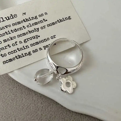 DANA 925 Silver Flower Ring