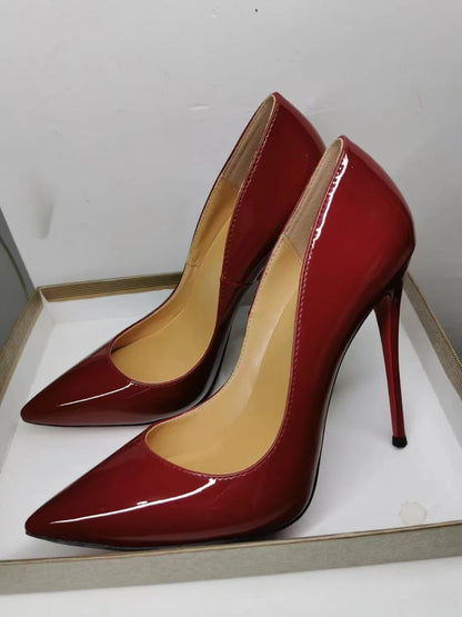 Classic Thin Heels Sexy Mouth Shoes