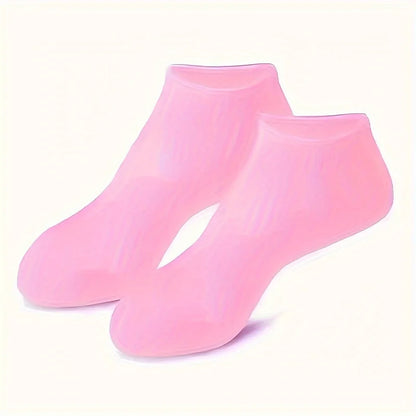 2 Pack Moisturizing Silicone Gel Socks