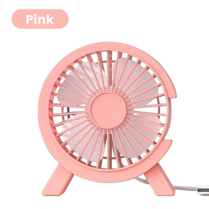 Mini USB Rechargeable Table Fan Portable USB