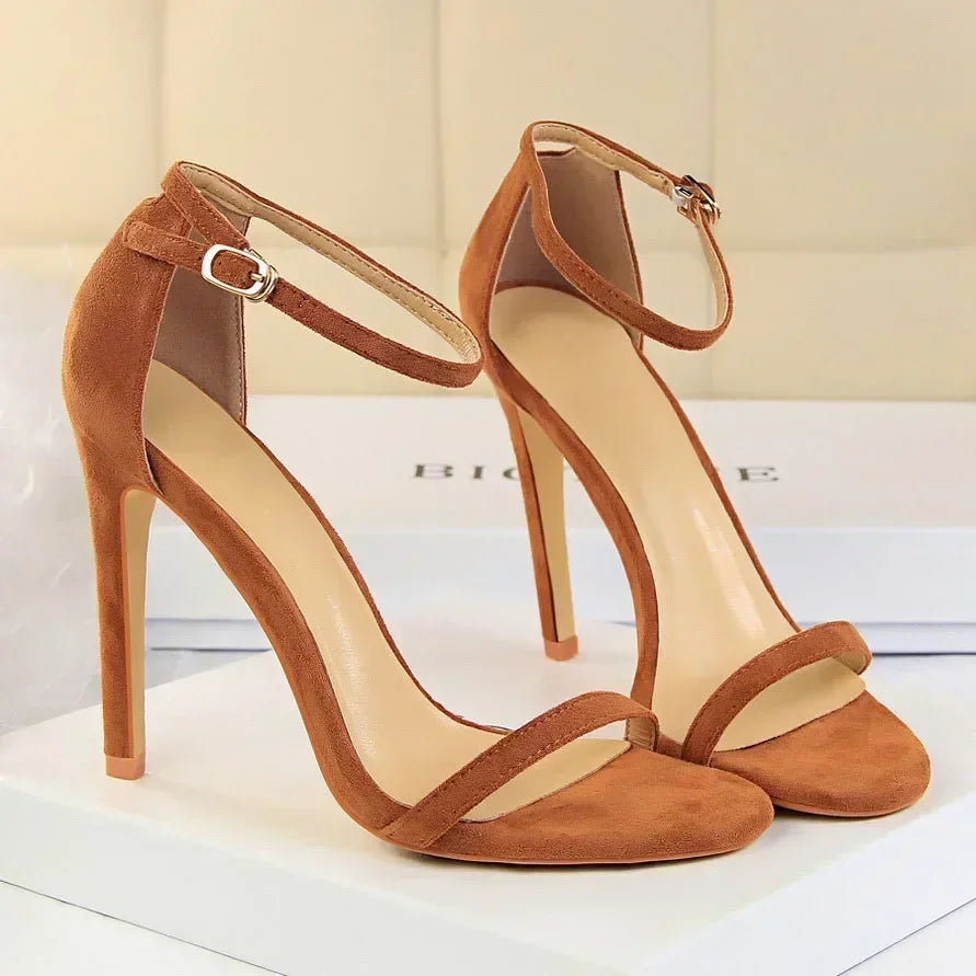 Gladiator Stiletto Classic Ankle Strap Sexy Shoes