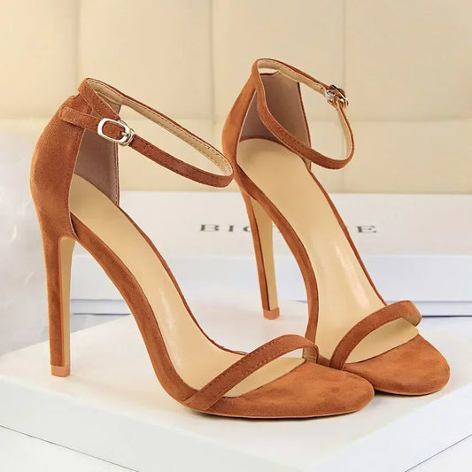 Gladiator Stiletto Classic Ankle Strap Sexy Shoes