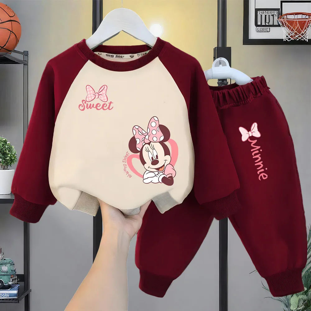Spring Autumn Casual Sweatshirts Long Sleeve Hoodies Sets